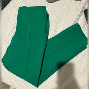 Green women’s dress pants